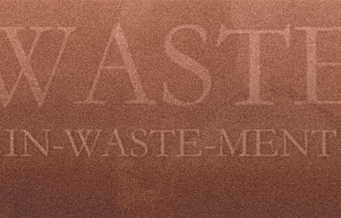 IN-WASTE-MENT: a provocation